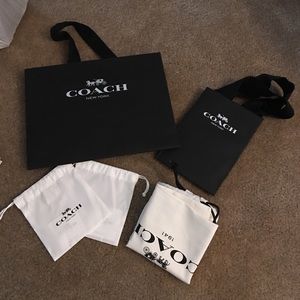 Coach dust bag